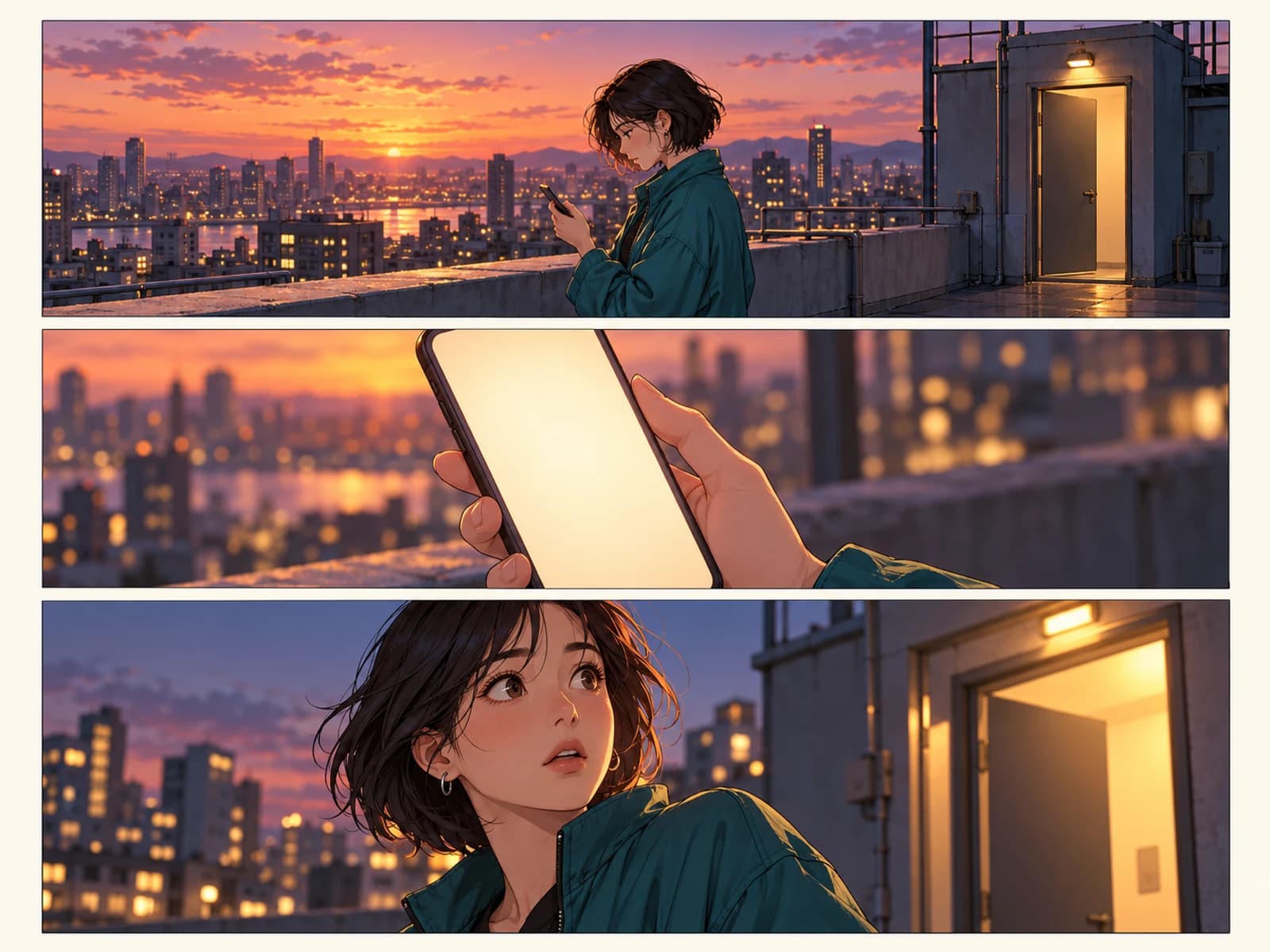 Webtoon example page made with KOMI