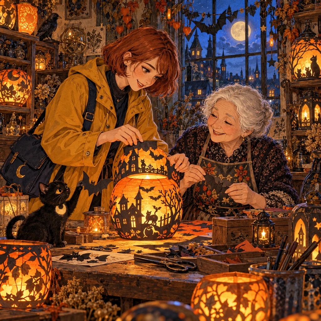 Lantern workshop · a warm reveal
